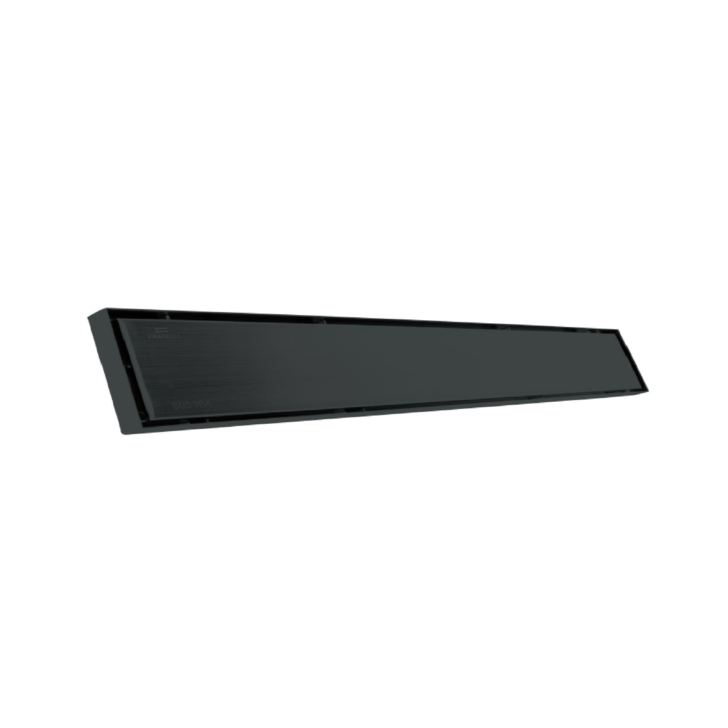 SUMIDERO REVERSIBLE BLACK -304 SUS 40"- FRATELLI